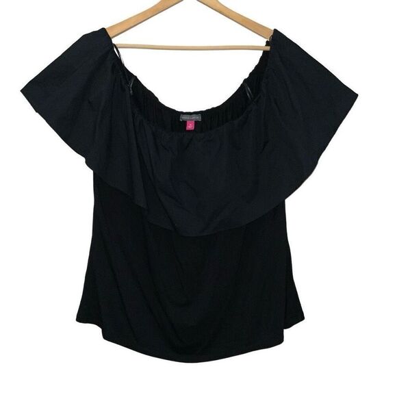 Vince Camuto Off the Shoulder Top in Black size 3X - Picture 1 of 8